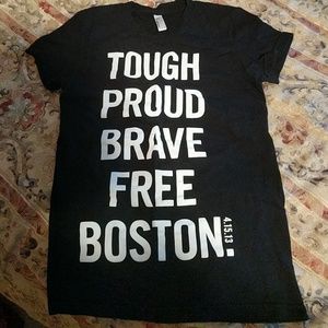 Rue La La Boston Strong Tee- American Apparel T